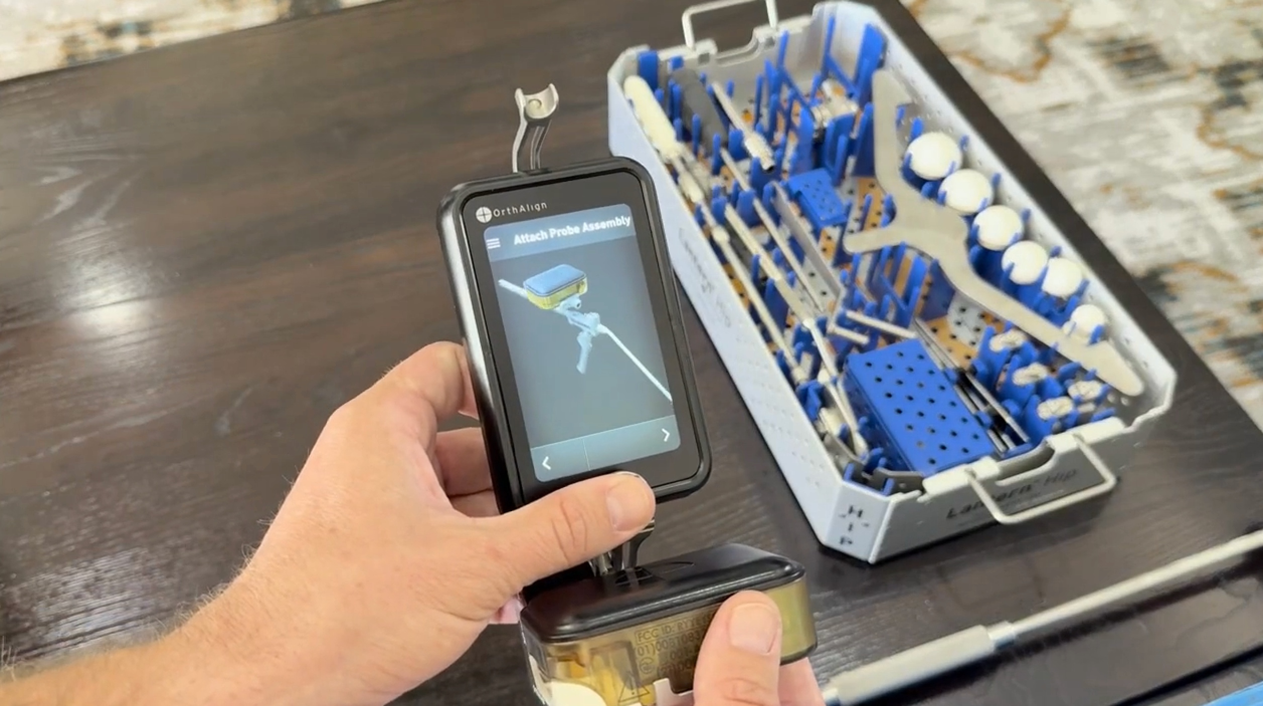 Lantern Hip - back table set up – lateral